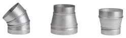 Raccordi canne fumarie — Curva acc. 45° Ø 20 cad.