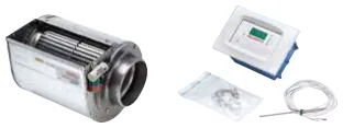 Kit ventilatore con centralina da incasso — Kit ventilatore con centralina per mbl 16:9 3d